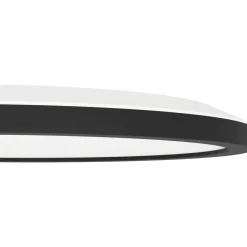 LED-Paneelivalaisin Eglo connect.z Rovito-Z ø30cm 14.6W RGBW musta