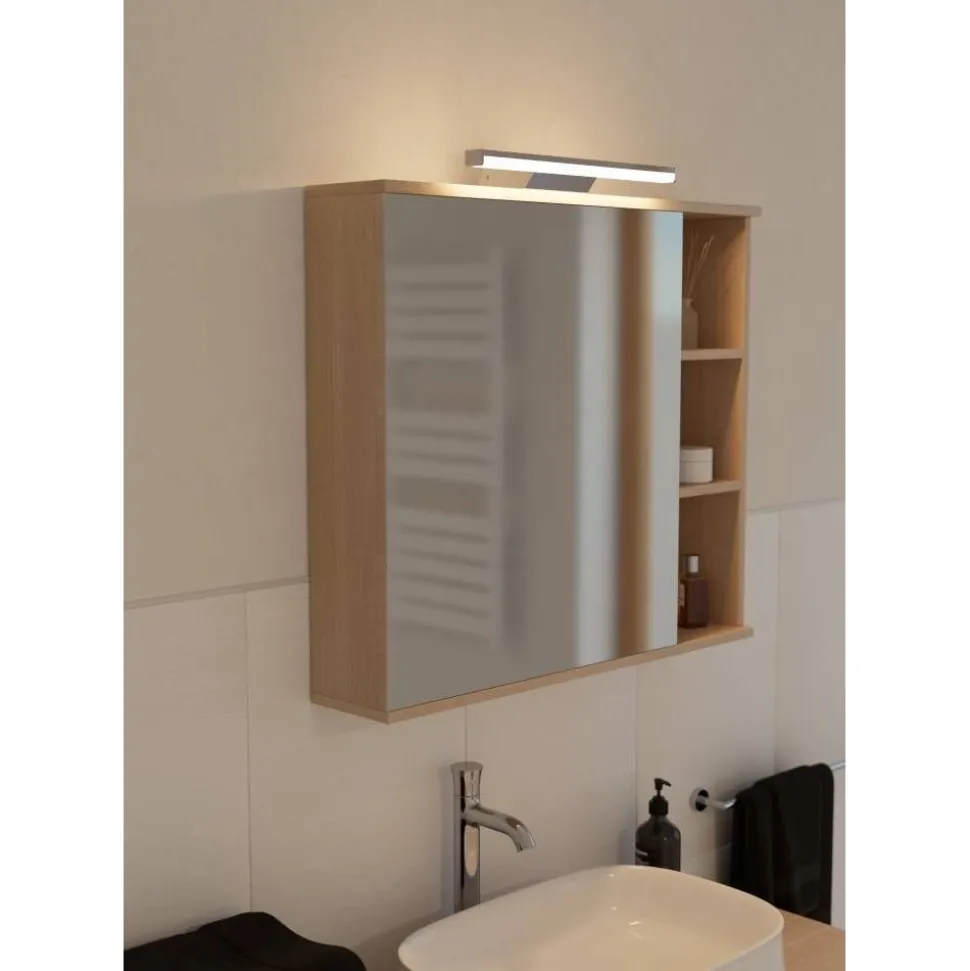 LED-peilivalaisin Eglo Regello-z connect.z 60cm, säädettävä värilämpötila, himmennettävä, IP44, seinään tai peilikaapin päälle