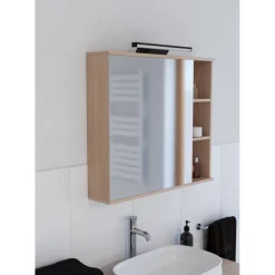 LED-peilivalaisin Eglo Regello-z connect.z 60cm, säädettävä värilämpötila, himmennettävä, IP44, seinään tai peilikaapin päälle
