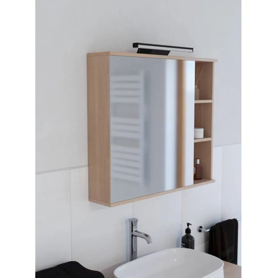 LED-peilivalaisin Eglo Regello-z connect.z 60cm, säädettävä värilämpötila, himmennettävä, IP44, seinään tai peilikaapin päälle