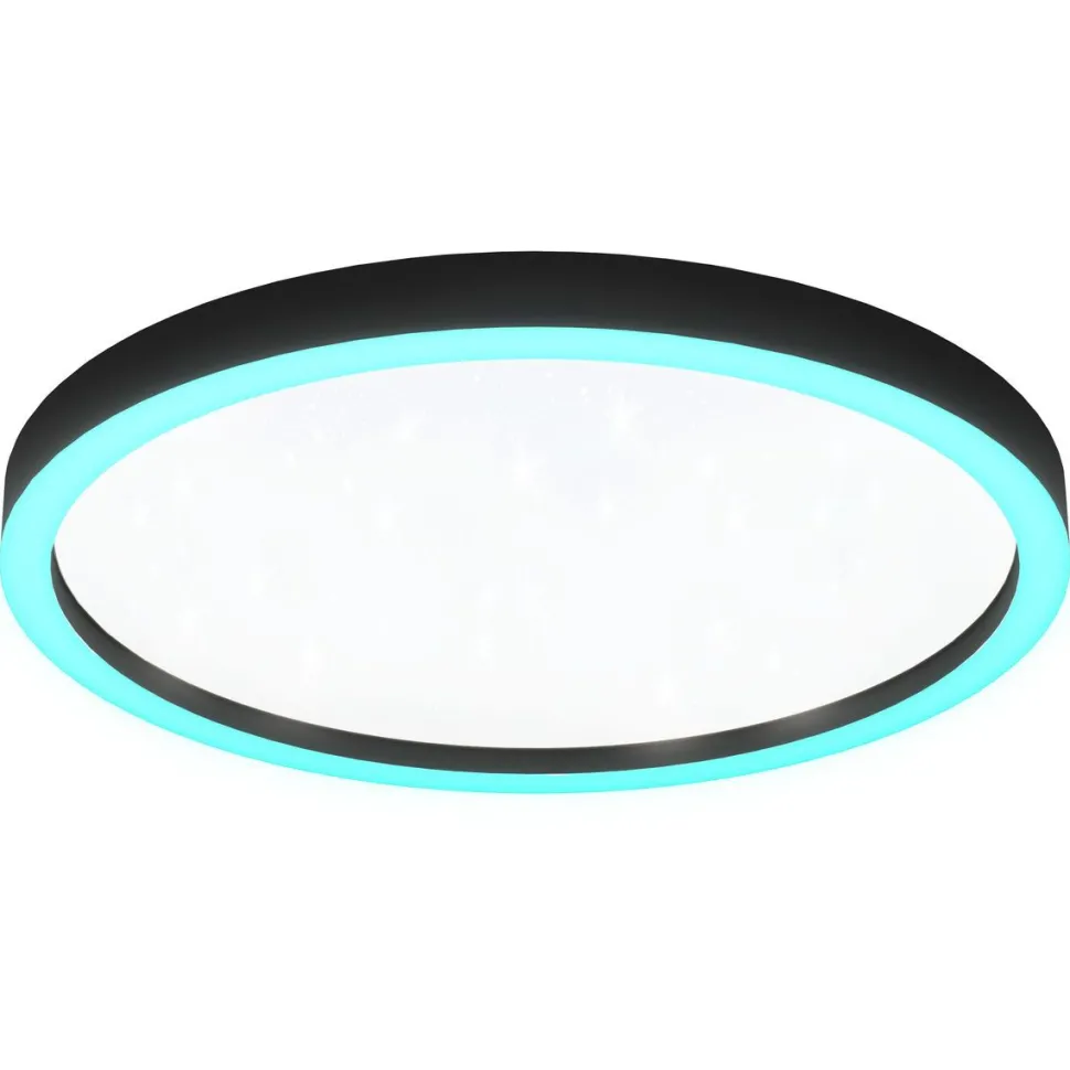 LED-Plafondi Eglo connect.z Montemorelos-z 34.5W Ø57cm eri värejä