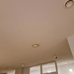 LED-Plafondi Eglo Fueva 5 harjattu messinki/valkoinen pyöreä eri kokoja
