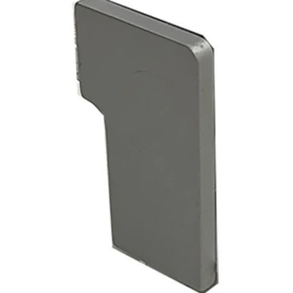 LED-porraslistan päätypala Euroshrink FD-306A, alumiini, eri värejä