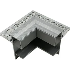 LED-porraslistan sisäkulmapala Euroshrink FI-306A, alumiini, eri värejä
