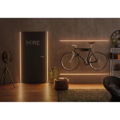 LED-profiili diffuusorilla Paulmann Base, musta, eri kokoja