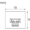 LED-profiili Hide-a-lite LED Extend G2 50 säädettävä valkoinen