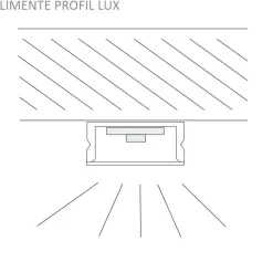 LED-profiili Limente 117, 24V 11W IP44, 17x1170x9mm, alulook