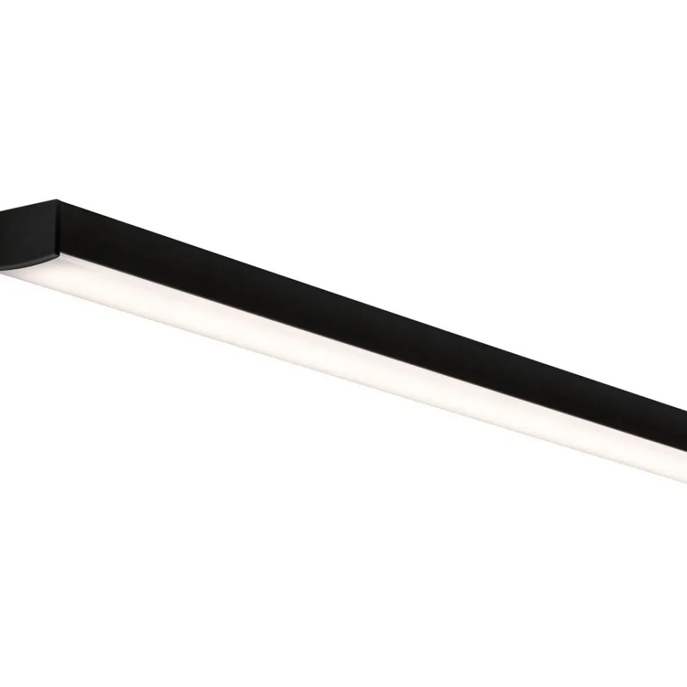 LED-profiili Paulmann Square, musta/valkoinen, eri kokoja