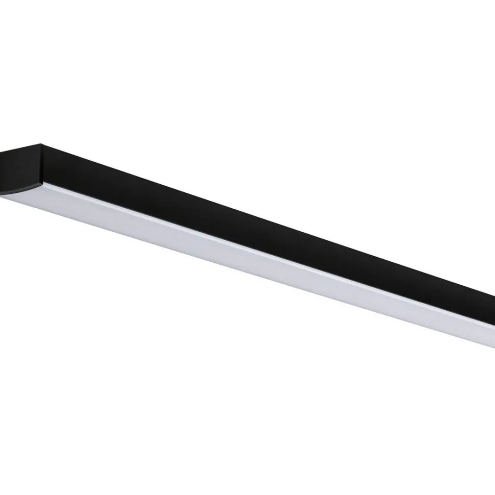 LED-profiili Paulmann Square, musta/valkoinen, eri kokoja