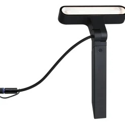 LED-puutarhaspotti Paulmann Plug & Shine Ito, IP65, 3000K, vaakasuuntainen säätö, antrasiitti