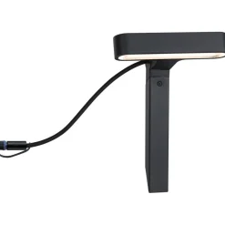 LED-puutarhaspotti Paulmann Plug & Shine Ito, IP65, 3000K, vaakasuuntainen säätö, antrasiitti