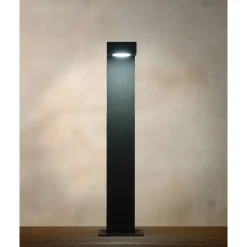 LED-pylväsvalaisin Lucide Texas 6x15x40cm 6W antrasiitti