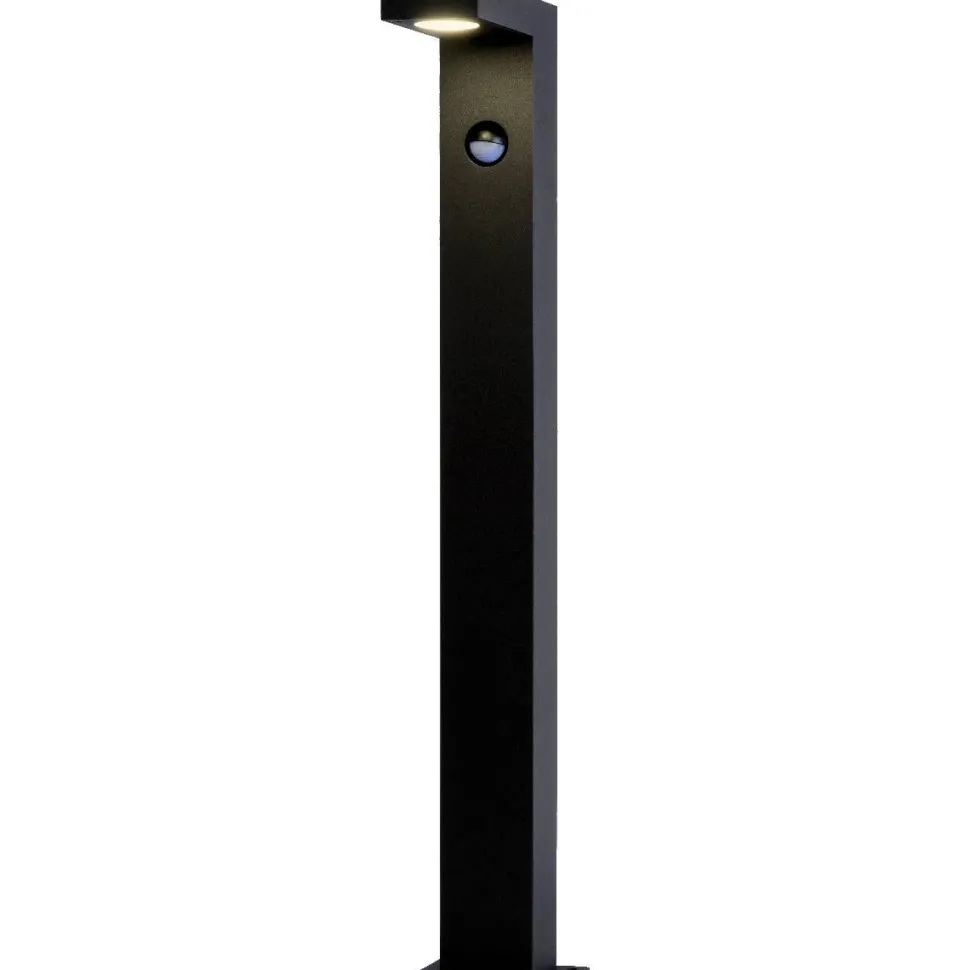 LED-pylväsvalaisin Lucide Texas 6x15x60cm 6W liiketunnistimella antrasiitti