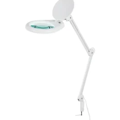 LED-pöytävalaisin Innolux Magni 240x315x860 mm suurennuslasilla 15 W 3D