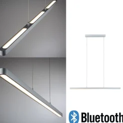 LED-riippuvalaisin Paulmann Lento, Smart Home Bluetooth, säädettävä värilämpötila, himmennettävä, eri värejä