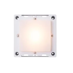 LED-saunavalaisin Airam Saunaled 260TRL 8W/827 270x268x66 mm himmennettävä IP65 tervaleppä