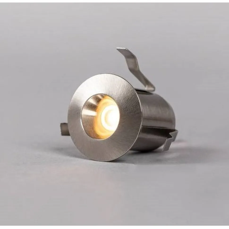 LED-saunavalaisin Hide-a-lite Heatspot G2 2700K teräs