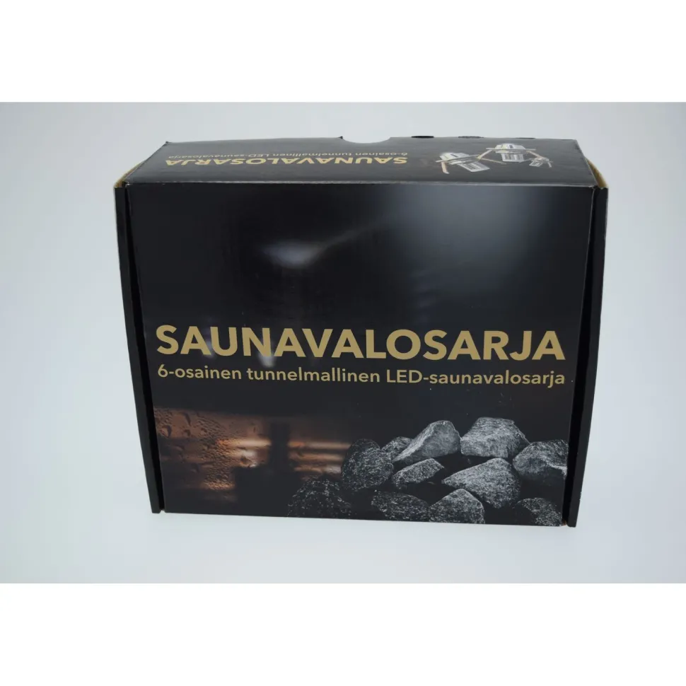 LED-saunavalosarja Harju 6-osainen