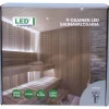 LED-saunavalosarja Led Energie, 9-osainen, hopea, teflon