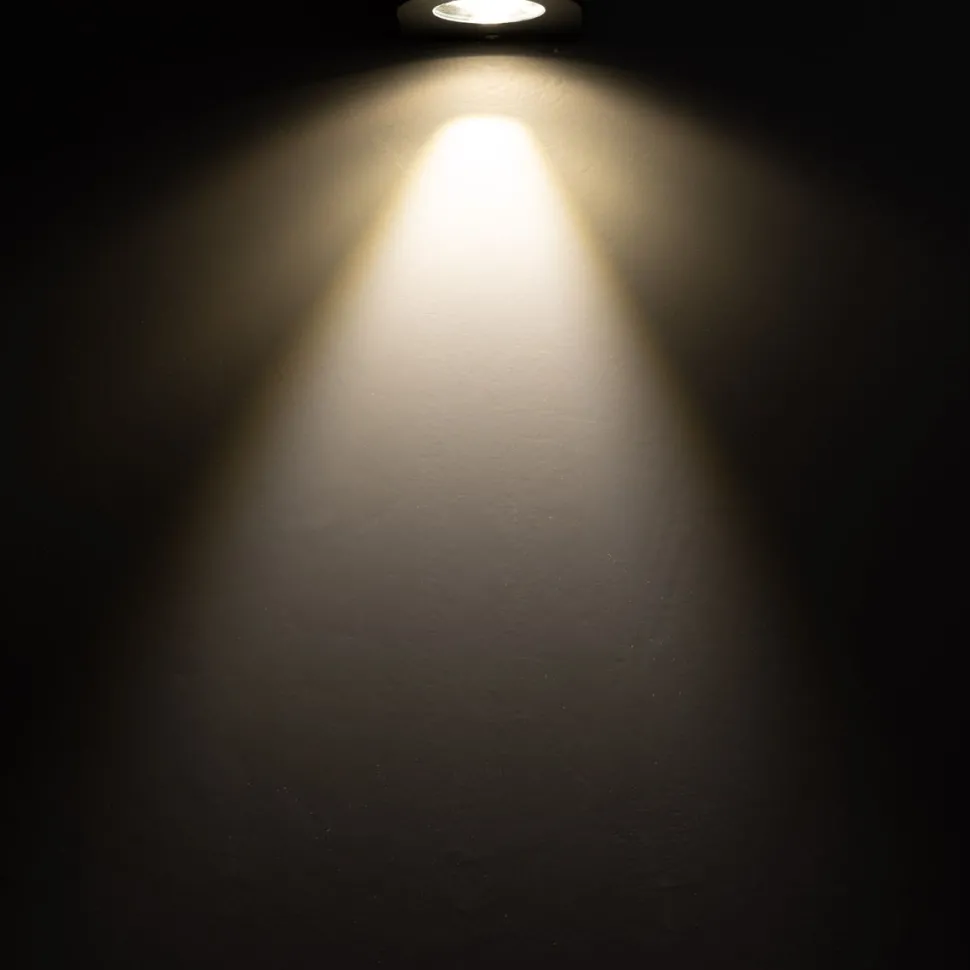 LED-seinävalaisin FTLIGHT Diva, 2x5W, Eri valonvärejä, 105x105x90mm, musta