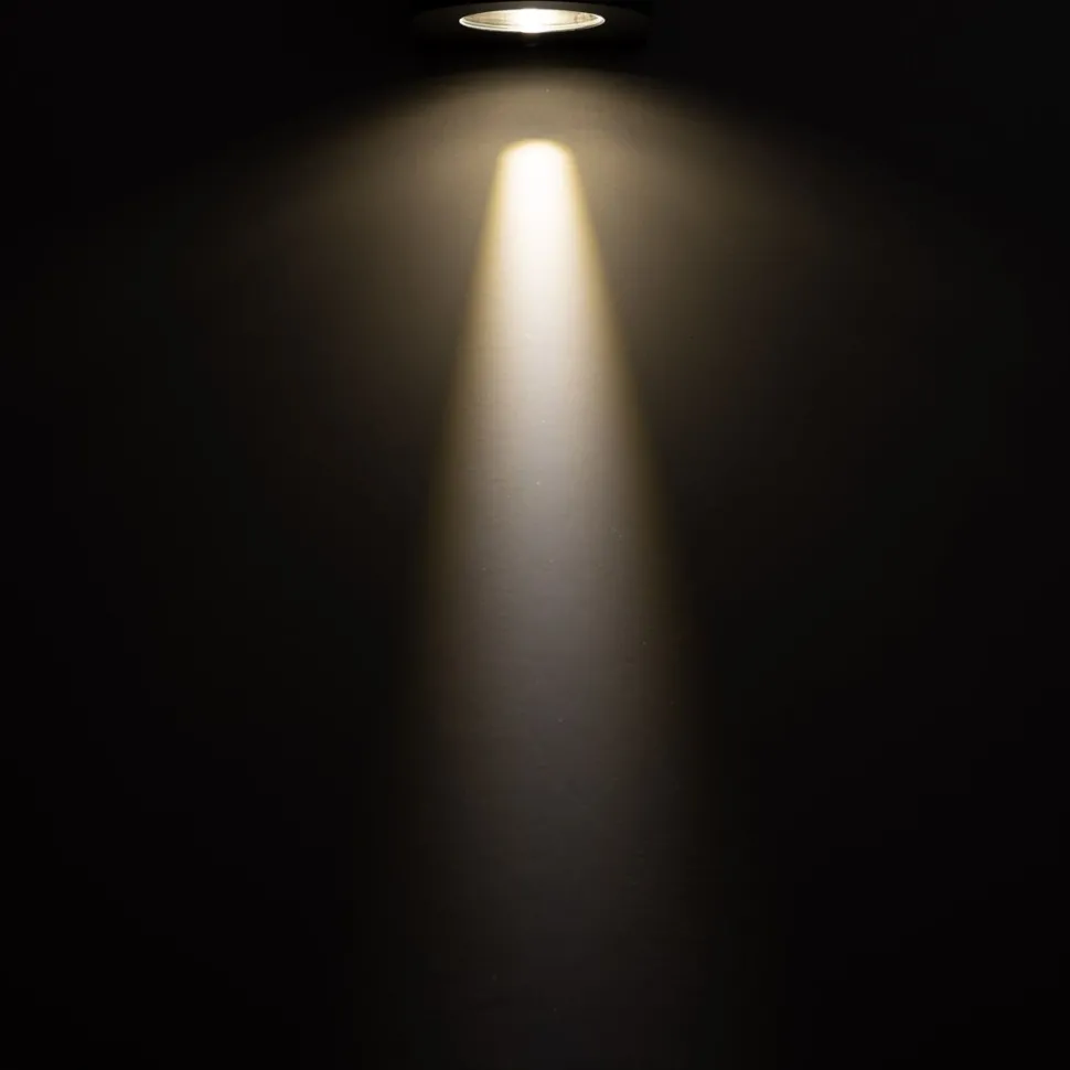 LED-seinävalaisin FTLIGHT Diva, 2x5W, Eri valonvärejä, 105x105x90mm, musta