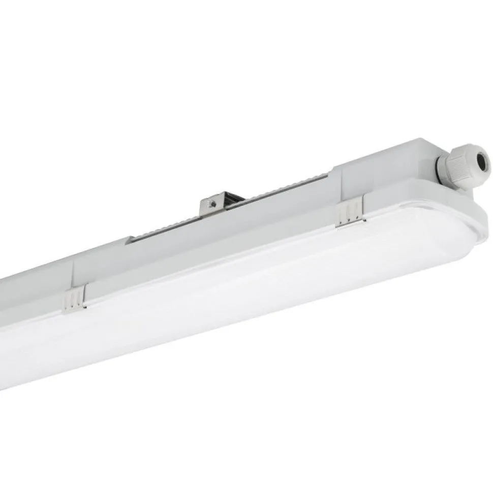 LED-Teollisuusvalaisin Sylvania Resisto 36W 4000K IP66 1200mm harmaa