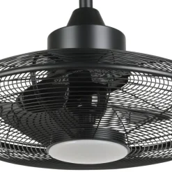LED-tuuletinvalaisin Eglo Igeldo, musta