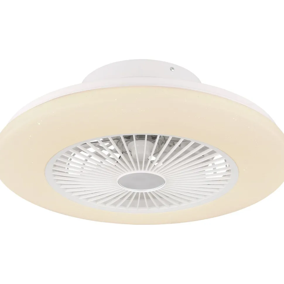 LED-tuuletinvalaisin Globo Travo Ø50cm, 3000-6500K, eri värejä