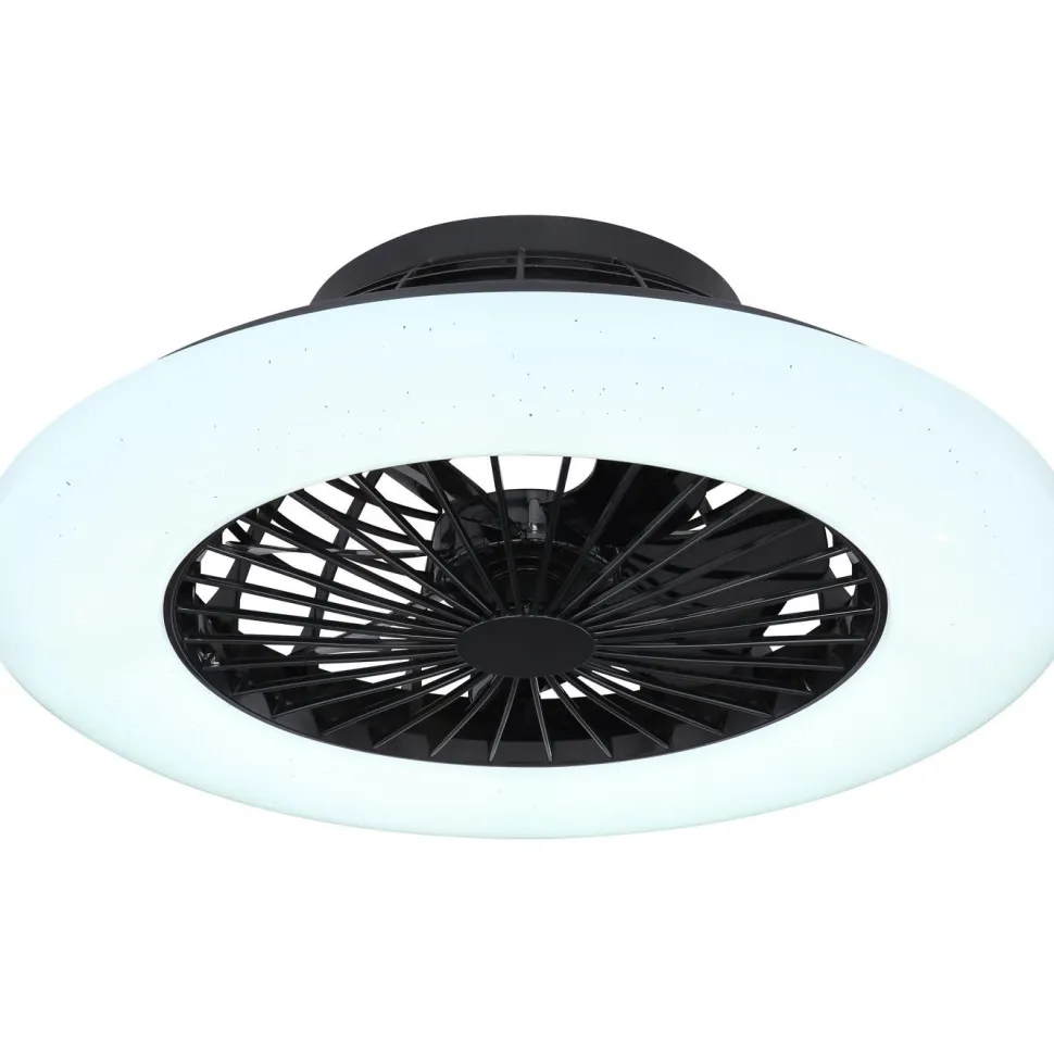 LED-tuuletinvalaisin Globo Travo Ø50cm, 3000-6500K, eri värejä