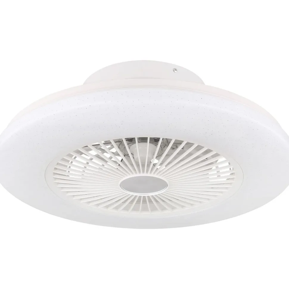 LED-tuuletinvalaisin Globo Travo Ø50cm, 3000-6500K, eri värejä