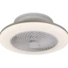 LED-tuuletinvalaisin Rabalux Dalfon CCT 3000-6000K 36W Ø55 cm valkoinen