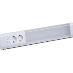 LED-työpistevalaisin MullerLicht Melo plug 2-osainen pistorasia + kytkin, eri kokoja