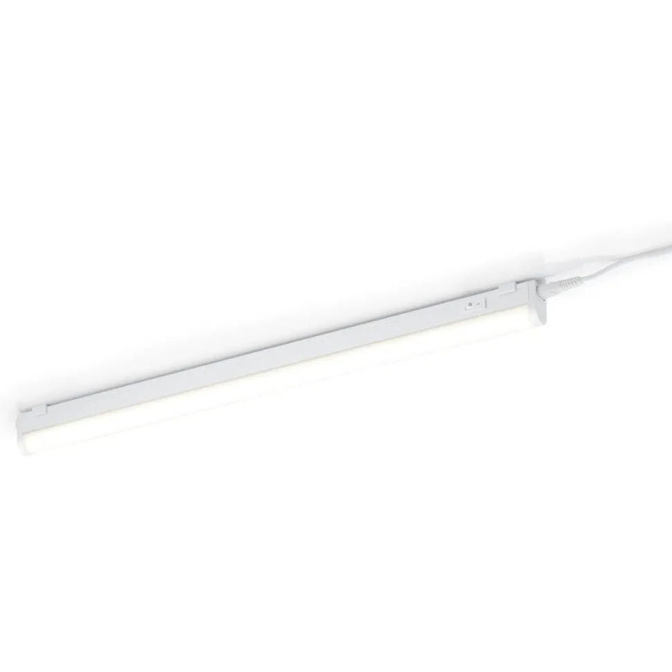 LED-työpistevalaisin 6.5W 700lm 3000K 510x25x40 mm valkoinen
