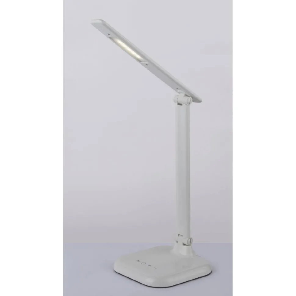 LED-työpöytävalaisin Globo Davos 55x15,5x56,5cm 7W valkoinen