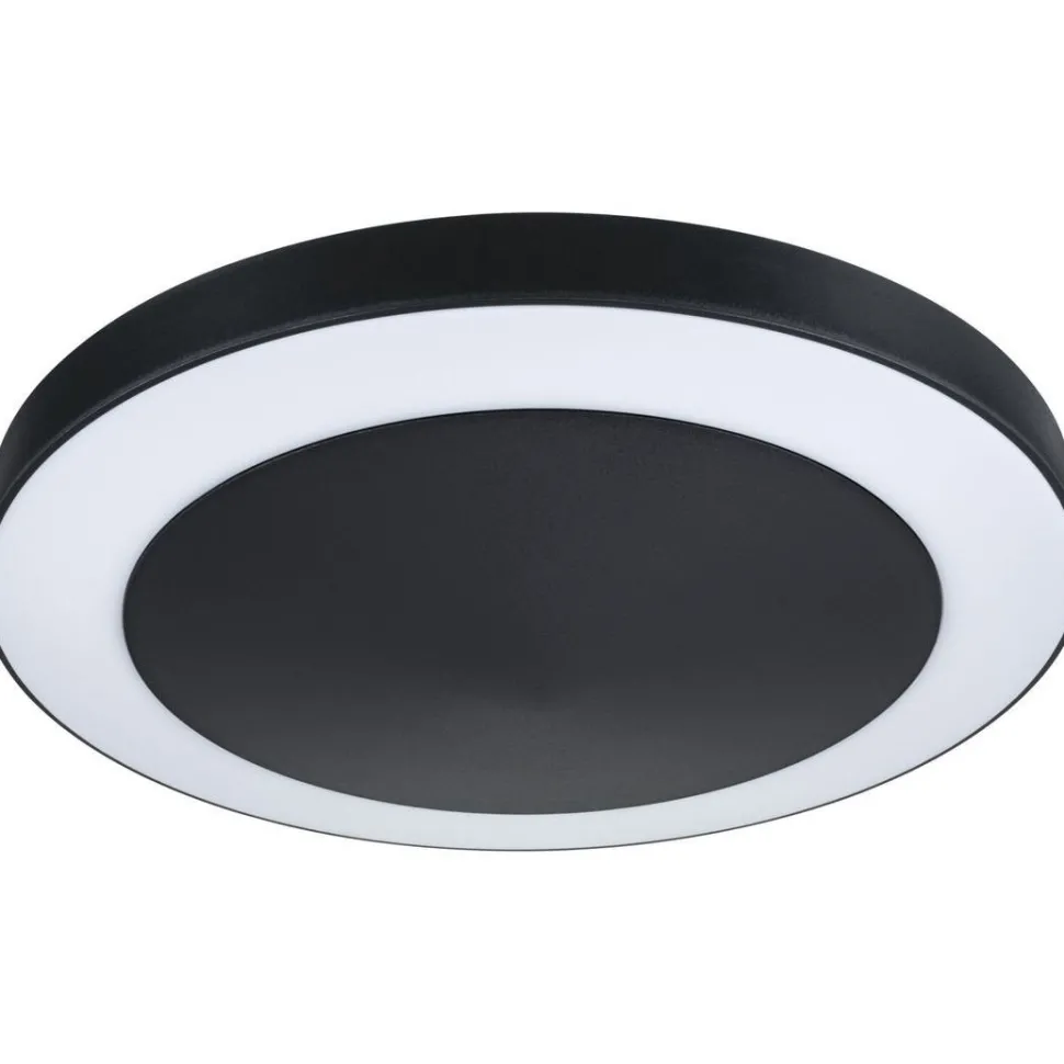 LED-ulkoseinävalaisin liike- ja hämärätunnistimella Paulmann Circula, Smart Home Zigbee 3.0, IP44, 32cm, antrasiitti