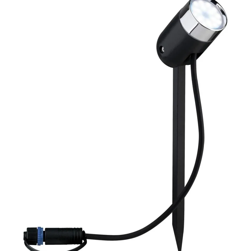 LED-Ulkospottivalaisin Paulmann Plug & Shine SpotPike RGBW antrasiitti