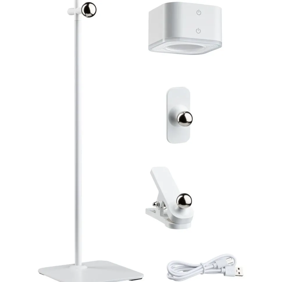 LED-valaisin Paulmann Varia USB-ladattava kannettava 250lm/60lm 1.6/0.4W