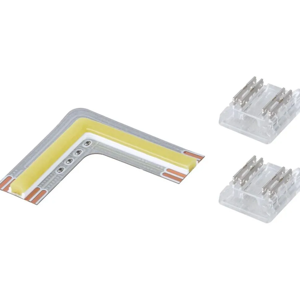 LED-valonauha Paulmann MaxLED 500 Full-Line COB, kulmaosa, 0.3W, 1000lm/m, säädettävä värilämpötila