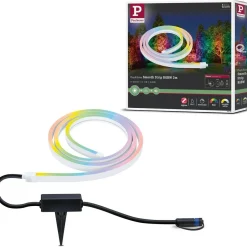 LED-valonauha Paulmann Plug & Shine Smooth, 2m, Smart Home Zigbee 3.0, IP67, RGBW+, valkoinen