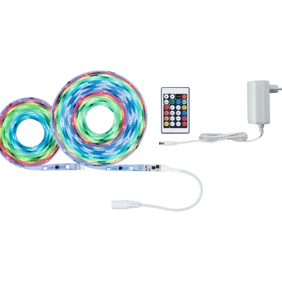 LED-valonauha Paulmann SimpLED, 7.6m, 15W, 65lm/m, RGB, 18VA
