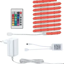 LED-valonauha Paulmann SimpLED Full-Line COB, 330lm/m, 840LEDs/m, RGB, 24VA, eri kokoja