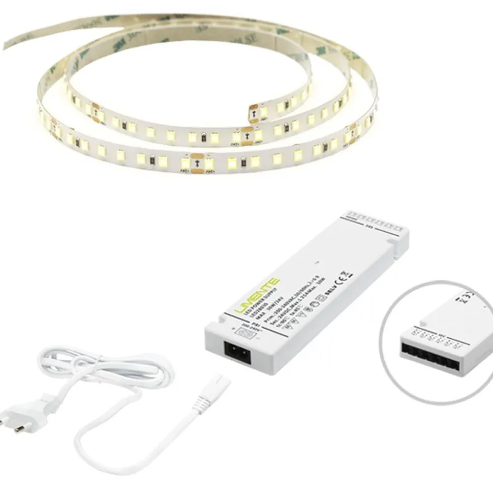 LED-valonauha + virtalähde Limente KIT-PROLITE, 5m