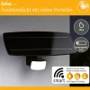 LED-valonheitin aurinkokennolla Paulmann Solar Smart Home Zigbee 3.0 Flotas, IP65, 3000K, 700lm, antrasiitti