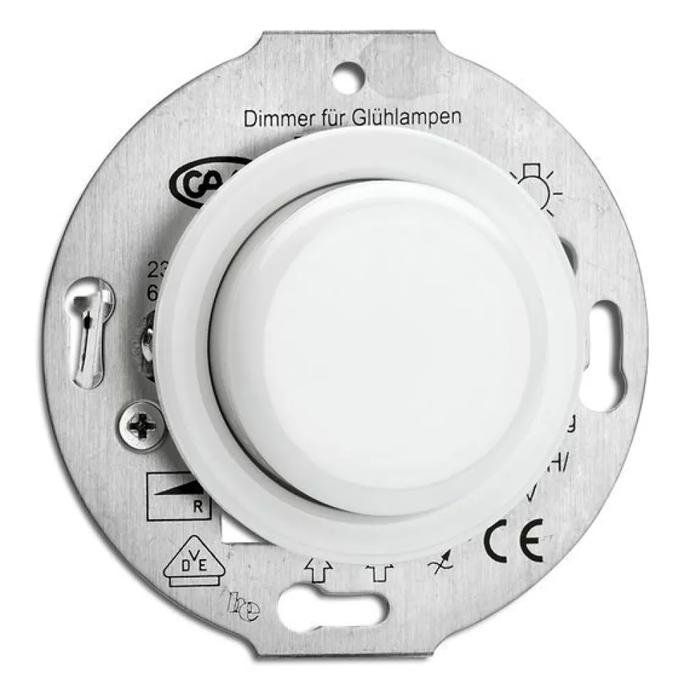 LED-valonsäädin THPG 7-110W uppoasennettava valkoinen posliini