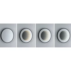 LED-valopeili Paulmann Miro Ø50cm IP44 70lm 11.5W mattamusta