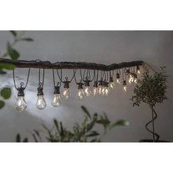 LED-valosarja Star Trading Circus Filament 20-osainen 855cm musta