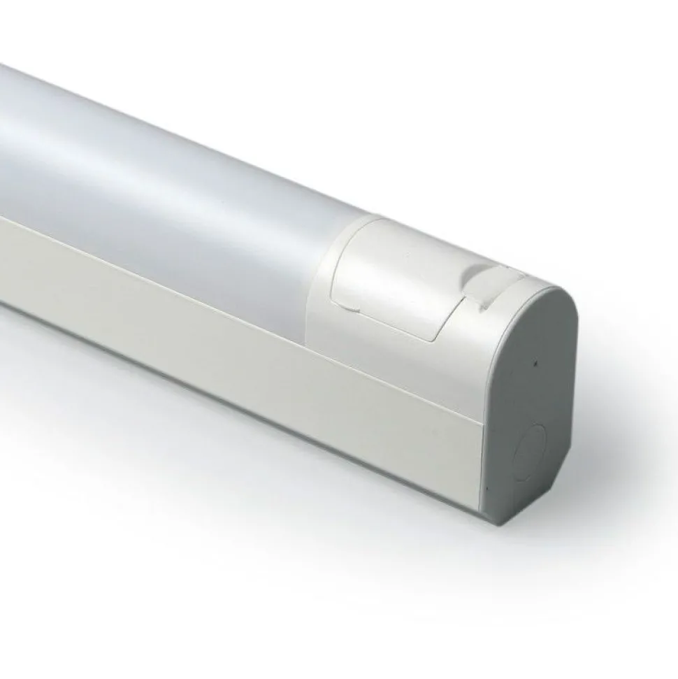 LED-yleisvalaisin Ensto Jono AVR66 IP44 900 mm 10W/840 pistorasialla
