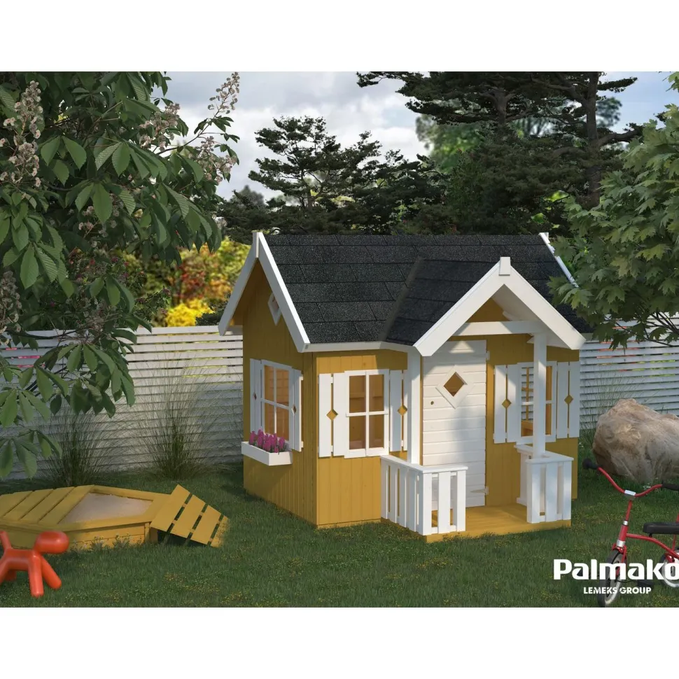 Leikkimökki Palmako Jennie 3,6 m²