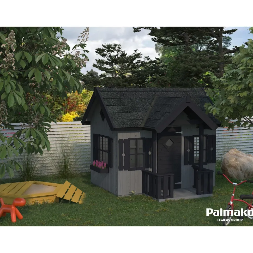 Leikkimökki Palmako Jennie 3,6 m²