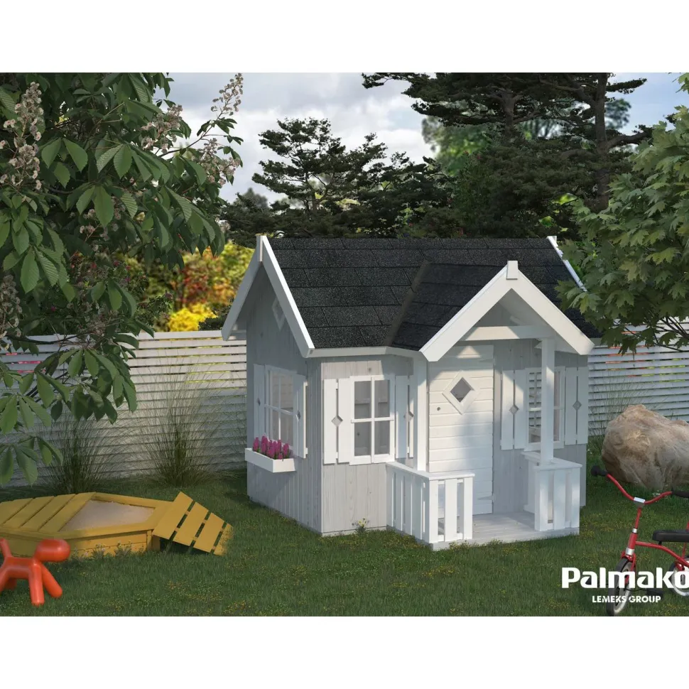 Leikkimökki Palmako Jennie 3,6 m²